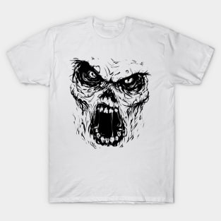 zombie face T-Shirt